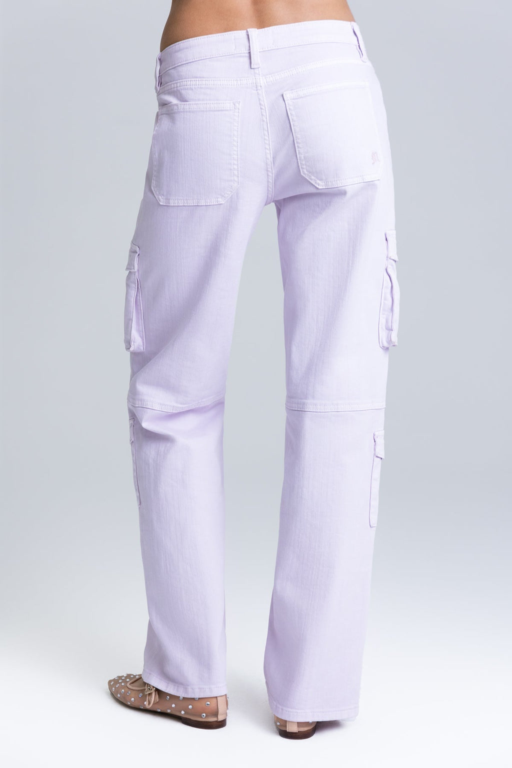 Lilac Cargo Wide Leg