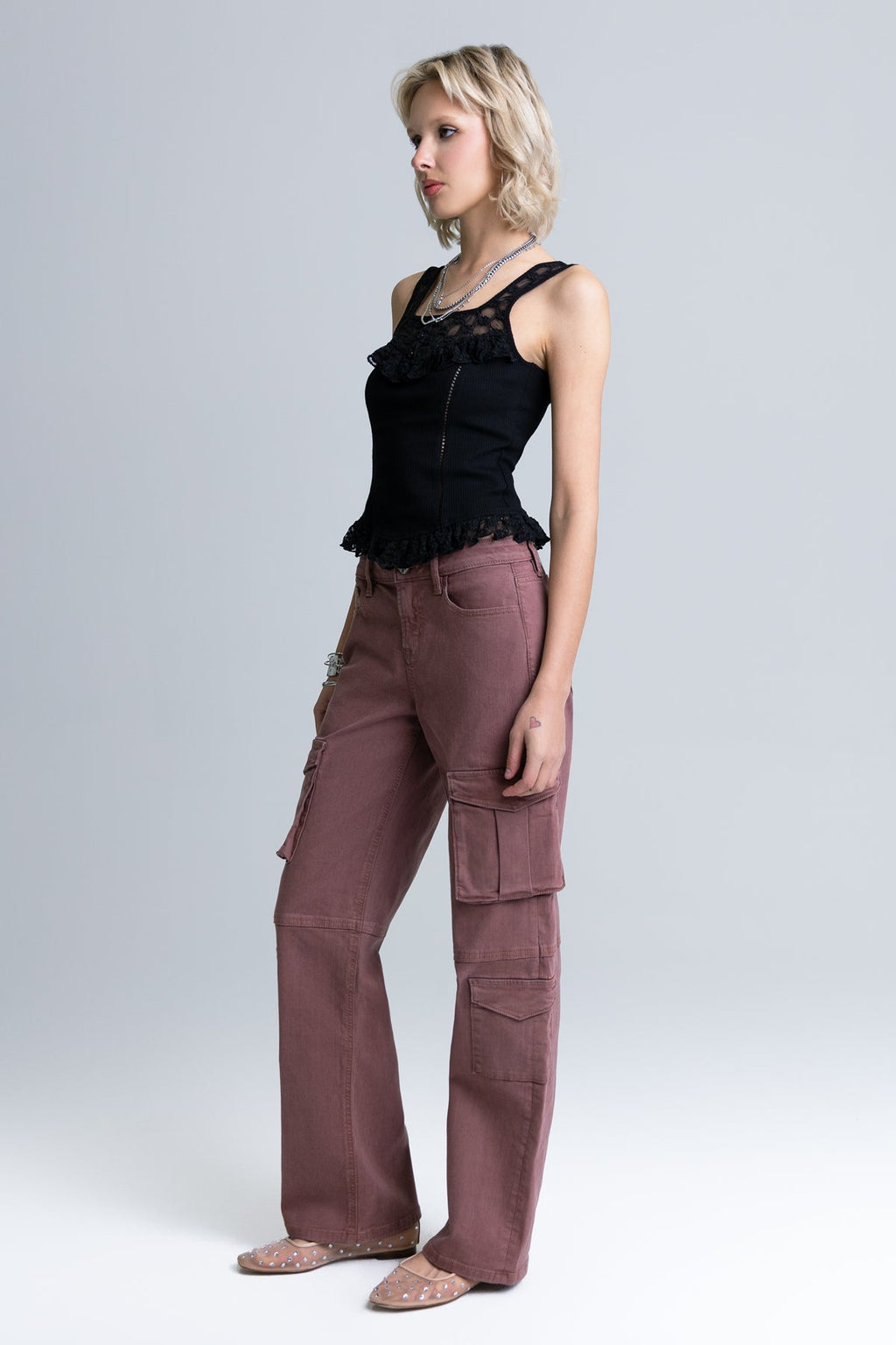 Violette Cargo Wide Leg