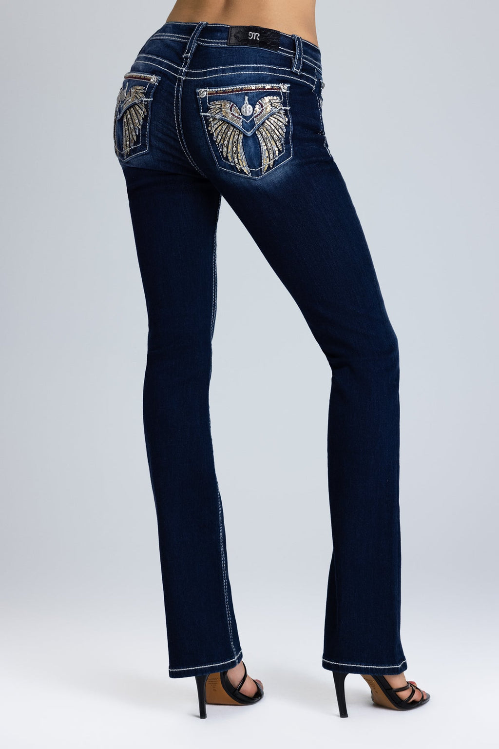Arella Wings Bootcut Jeans