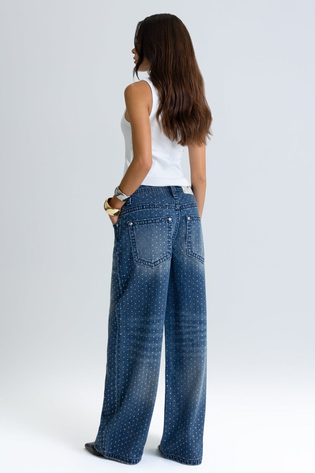 Madonna Baggy Wide Jeans