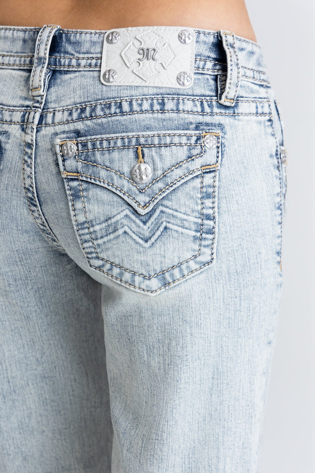 Aliyah Low Rise Slim Wide