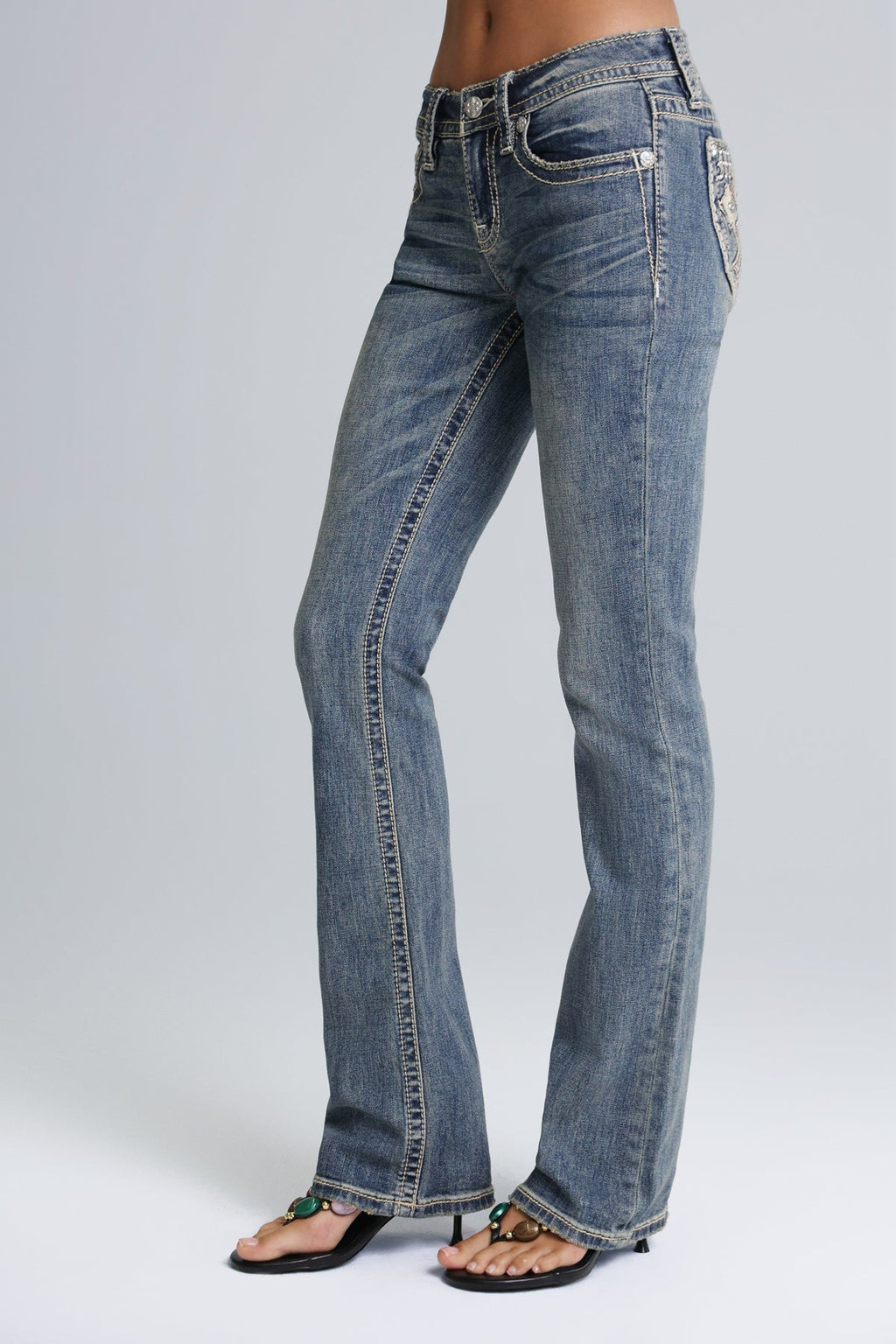 Dolly Low Rise Bootcut Jeans