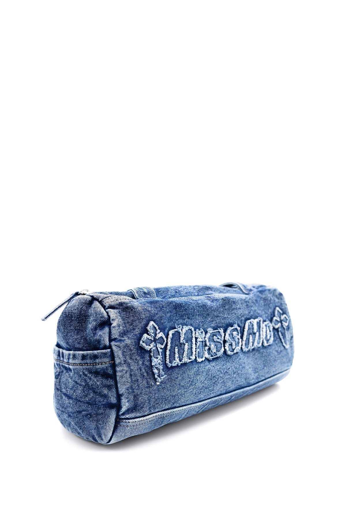 Denim Mini Duffle Bag