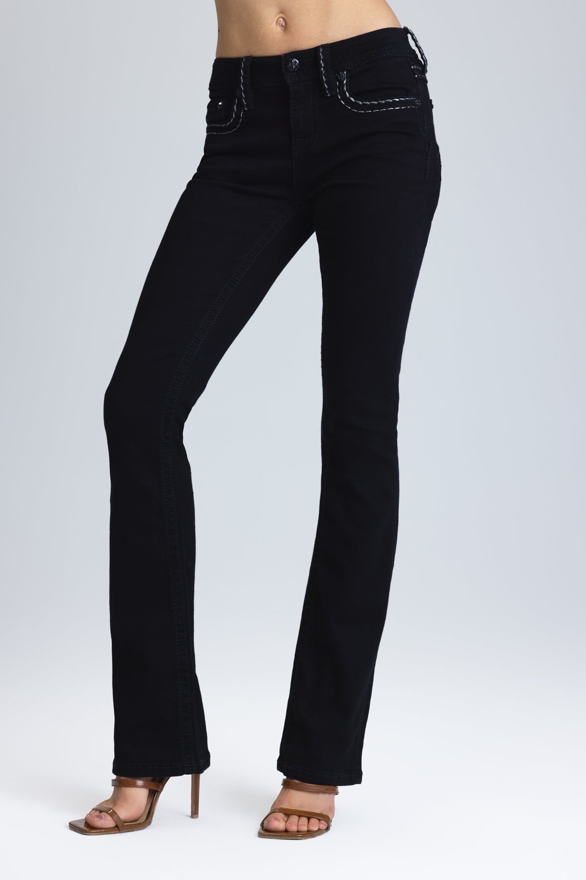 Winona Stitched Bootcut Jeans