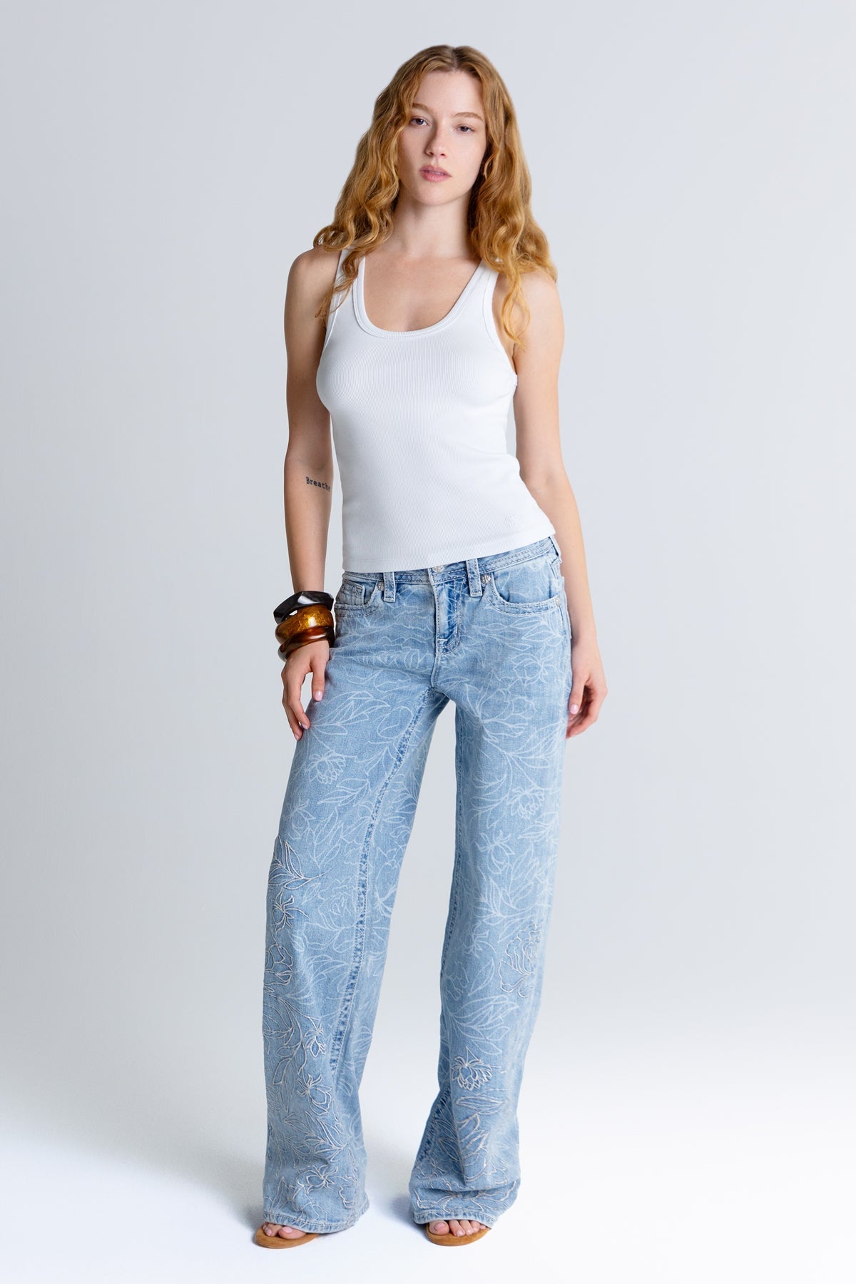 Peony Wide Leg Jeans