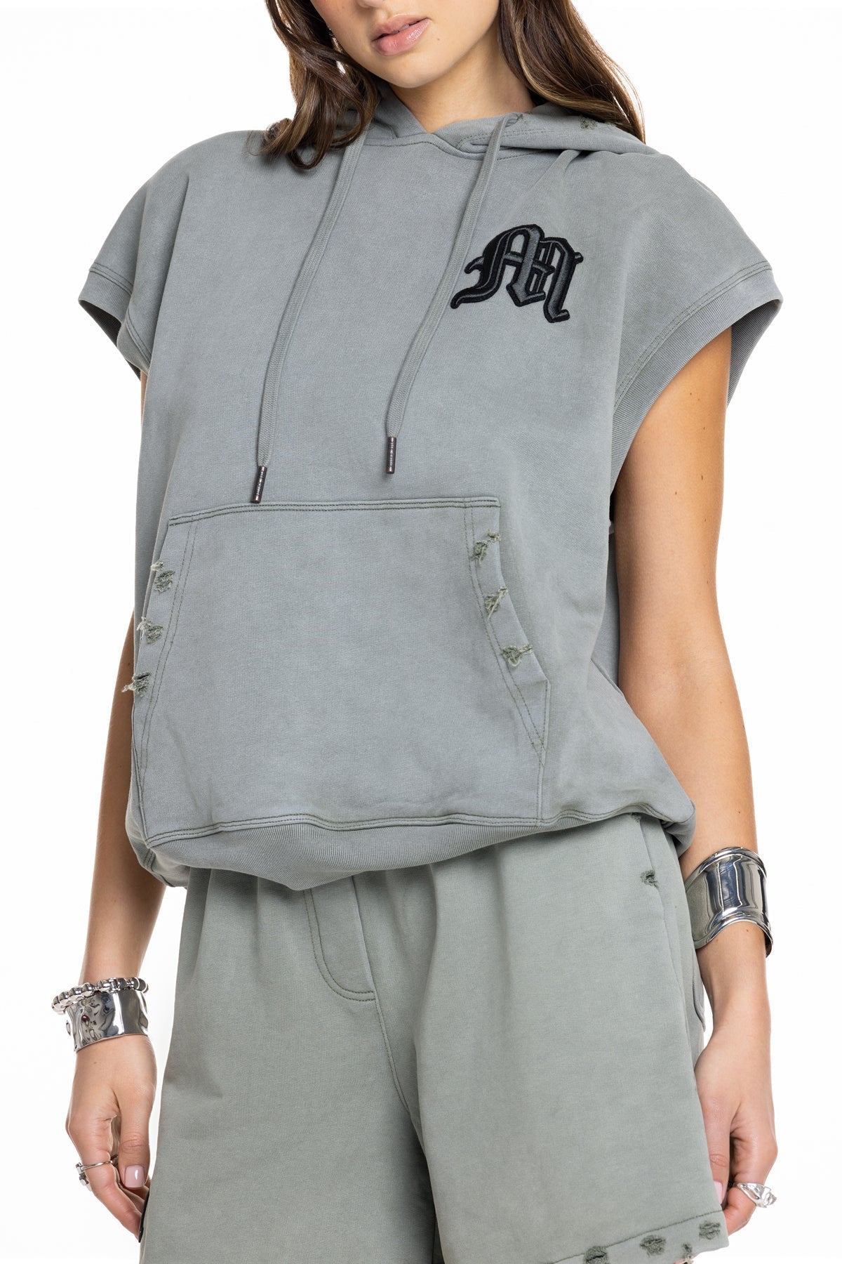 Aubrie Sleeveless Hoodie