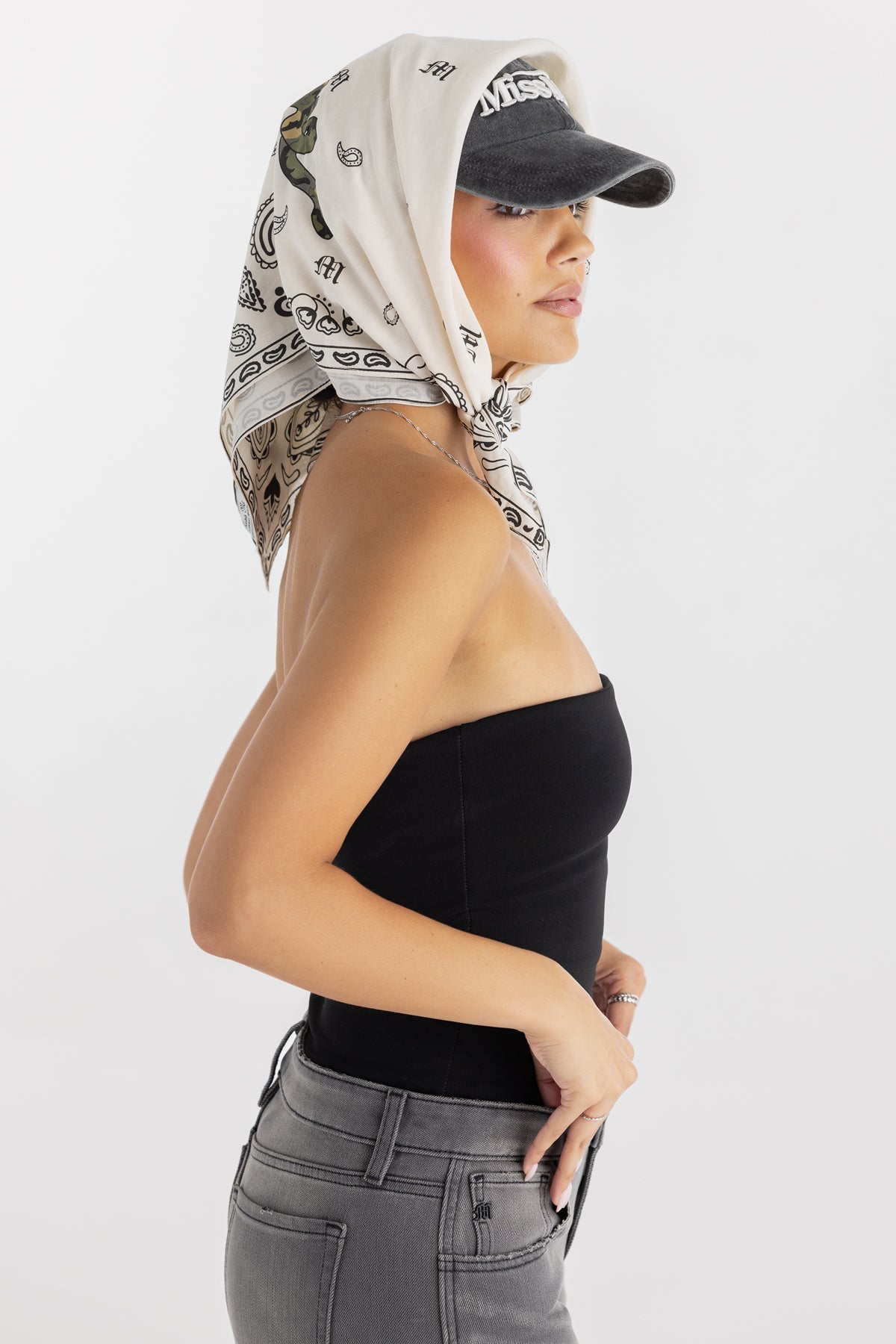 Camo Logo Bandana Scarf