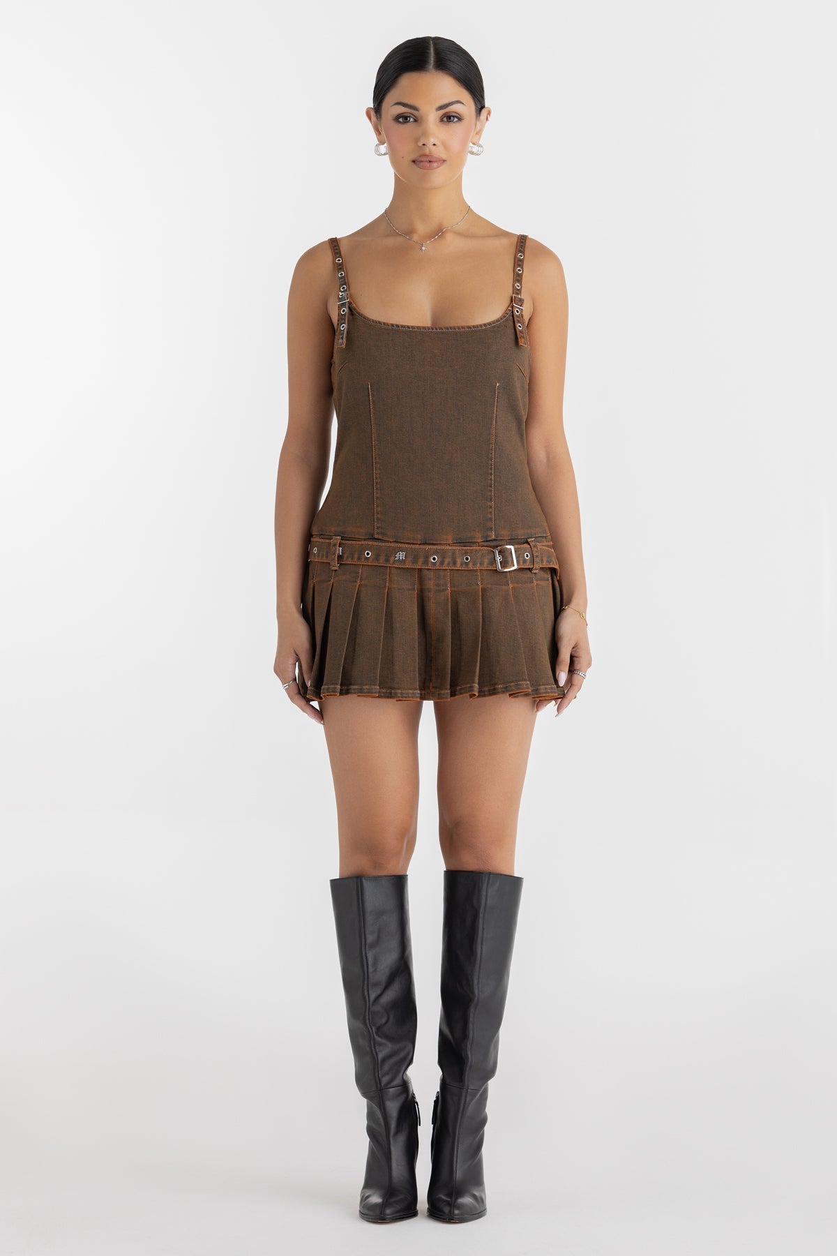 Paula Pleated Dress