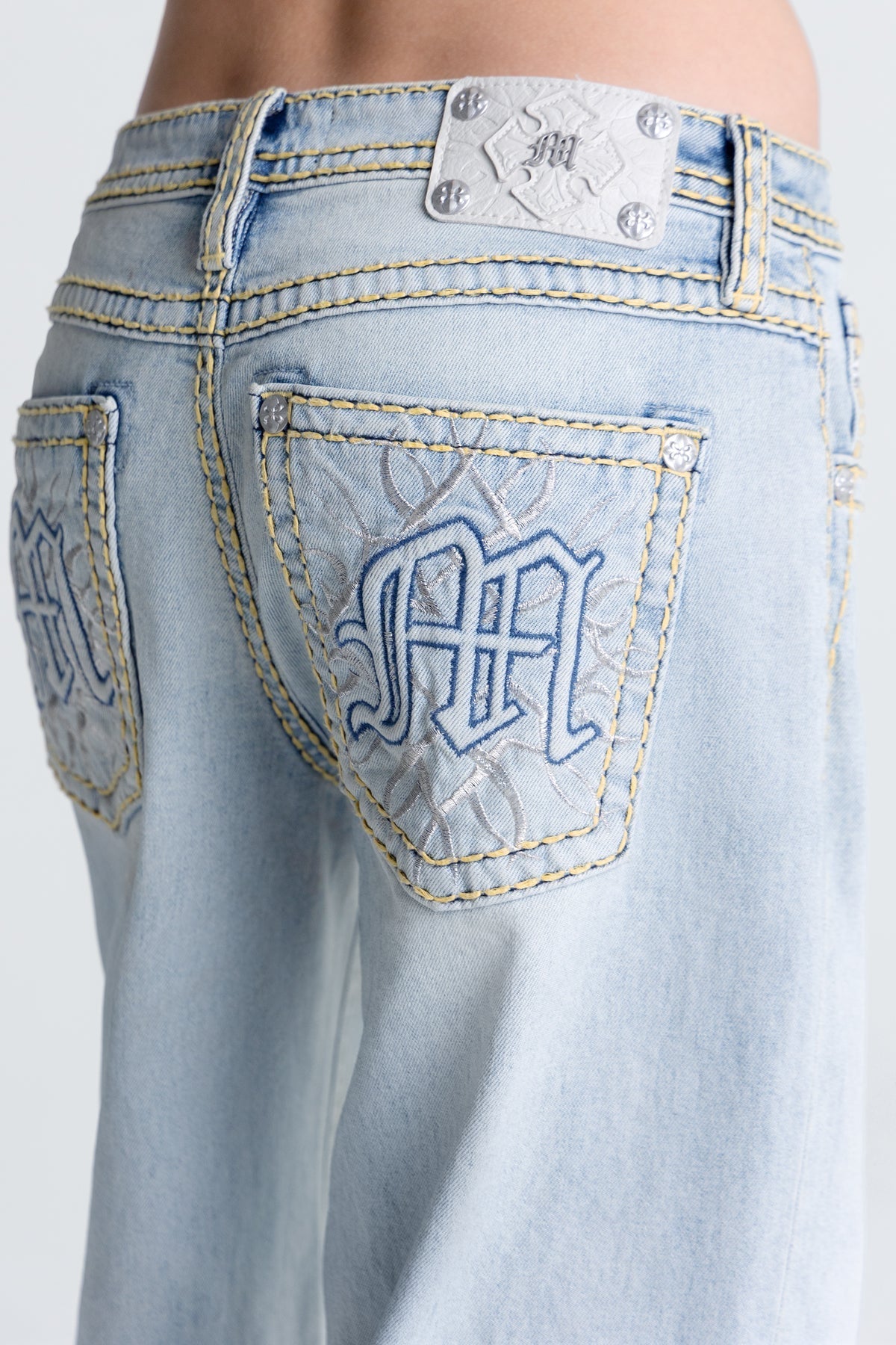 Siren Stitched Baggy Jeans