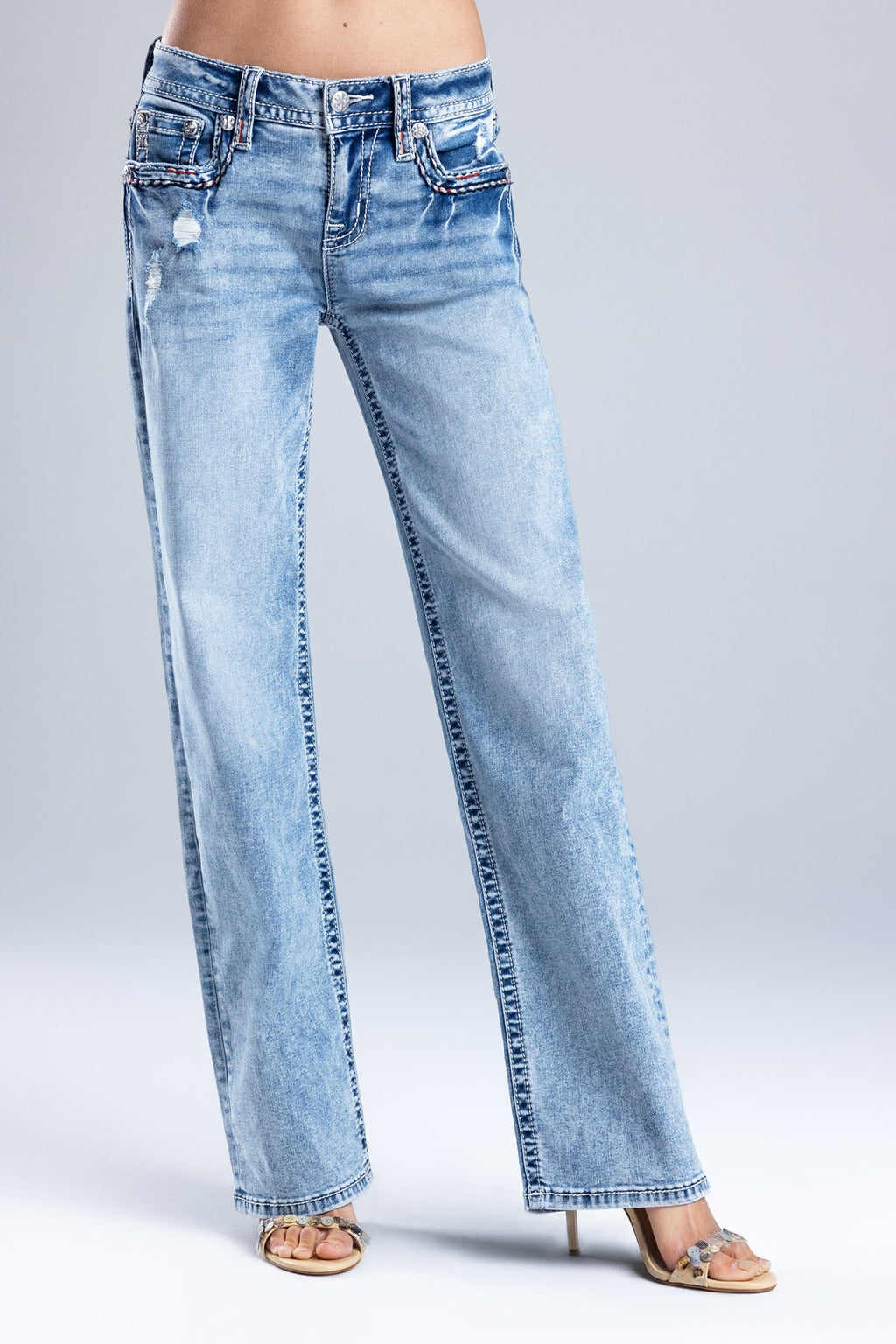 Monroe Stitched Slim Wide