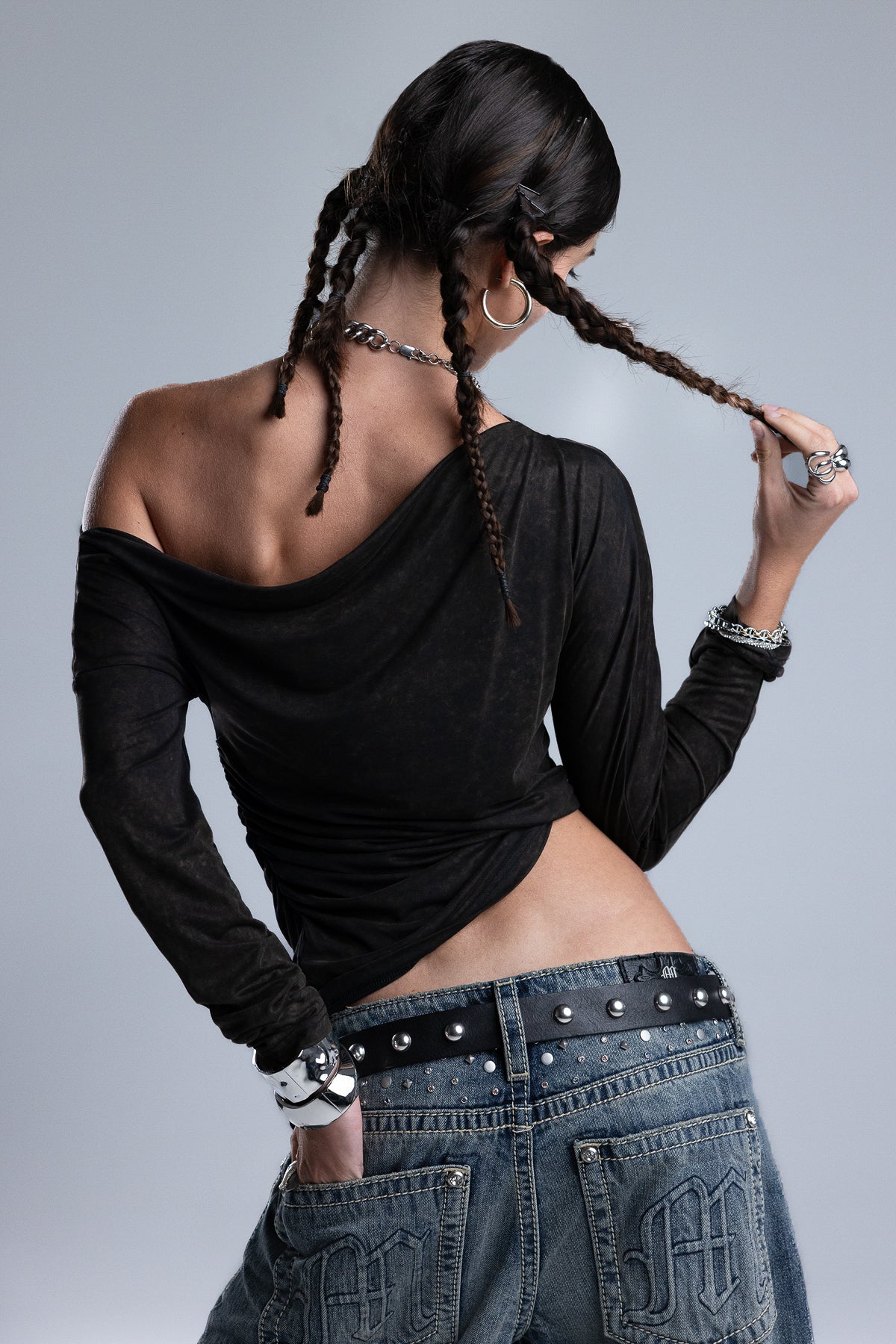 Gaia Cowl Neck Top