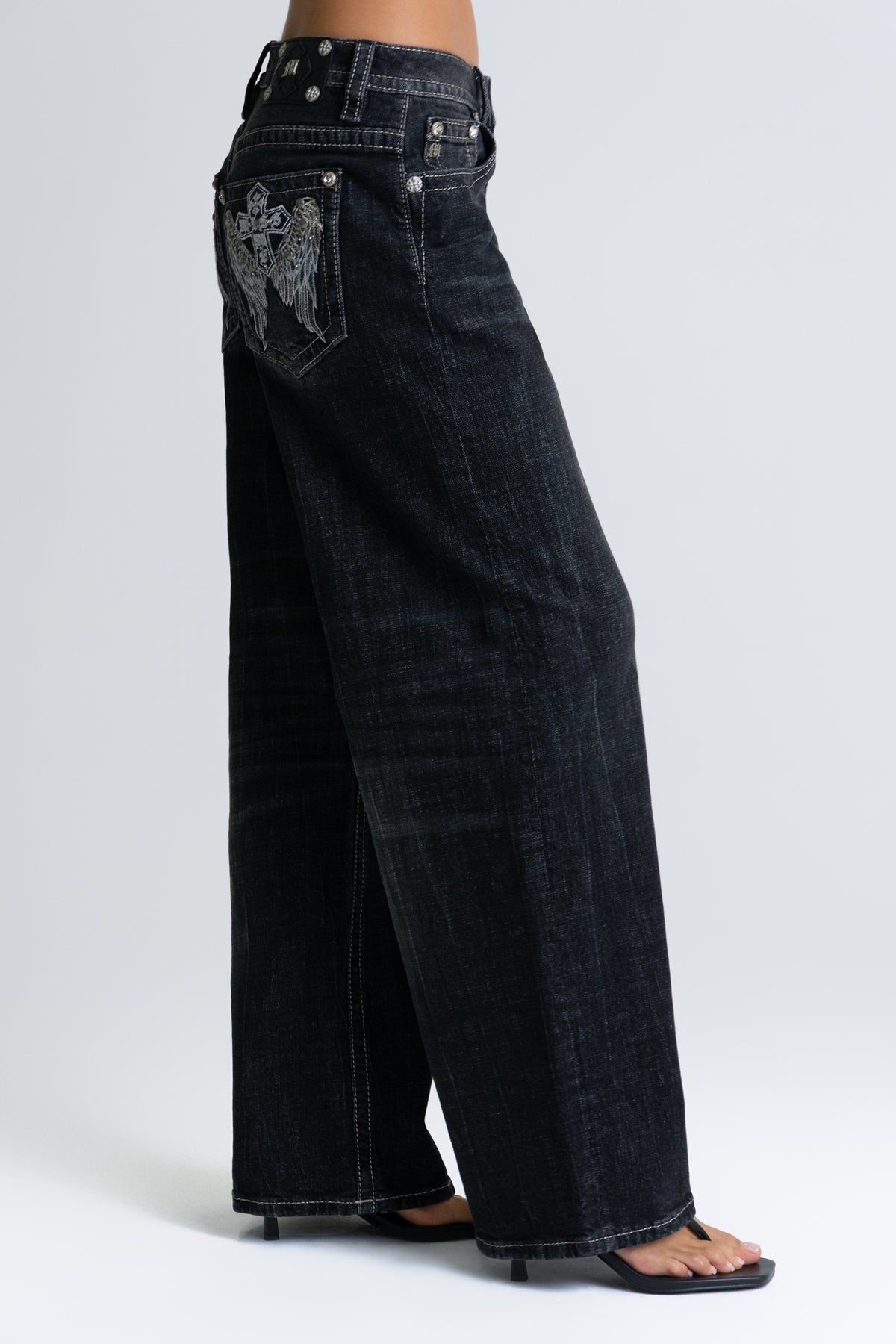 Covet Baggy Wide Jeans