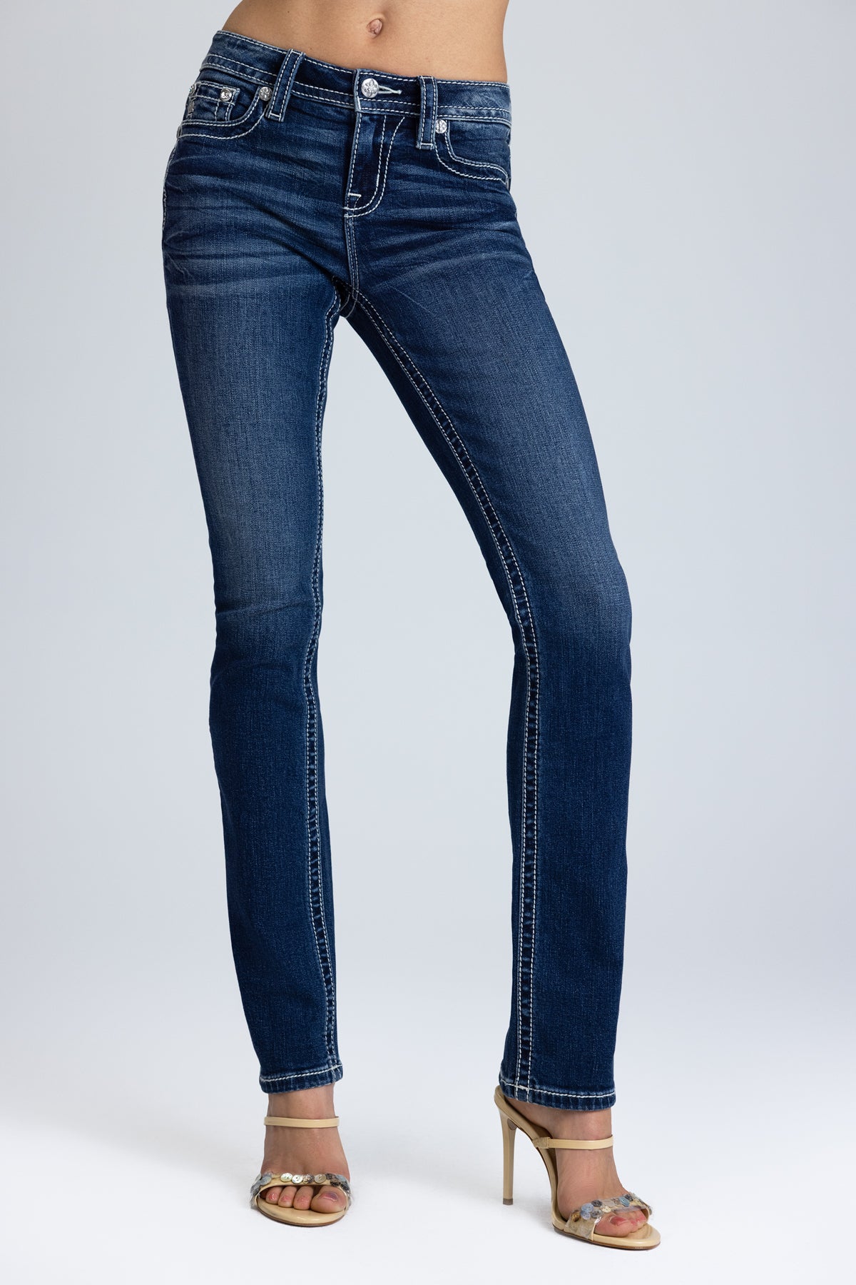 Riyon Wings Straight Jeans