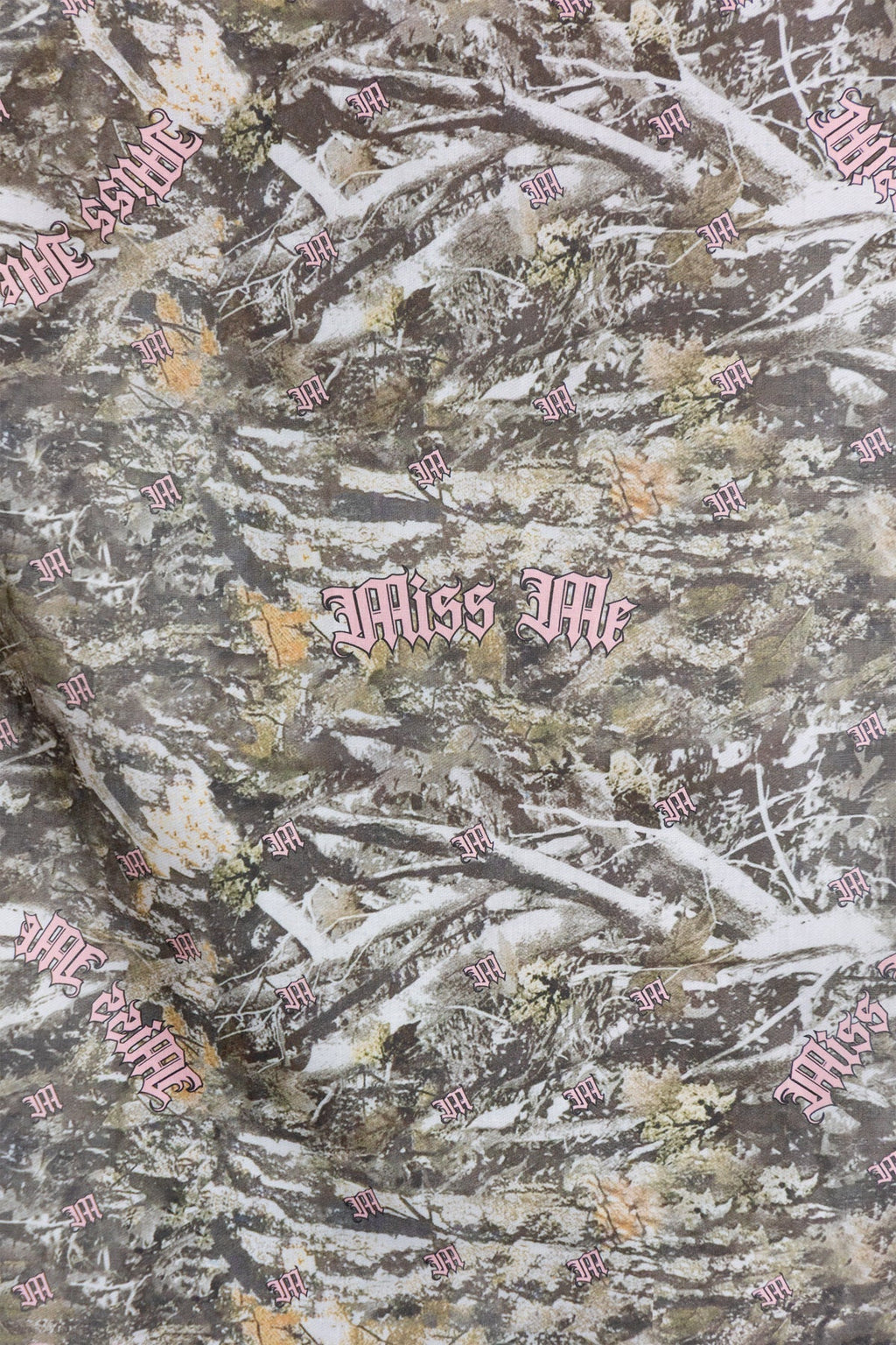 Pink Camo Bandana Scarf