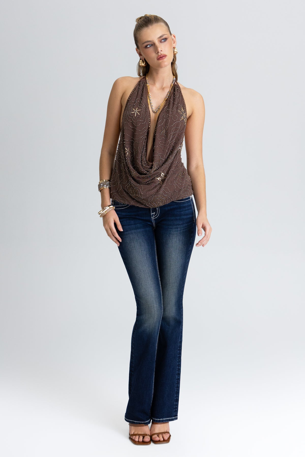 Marleigh Wings Bootcut Jeans