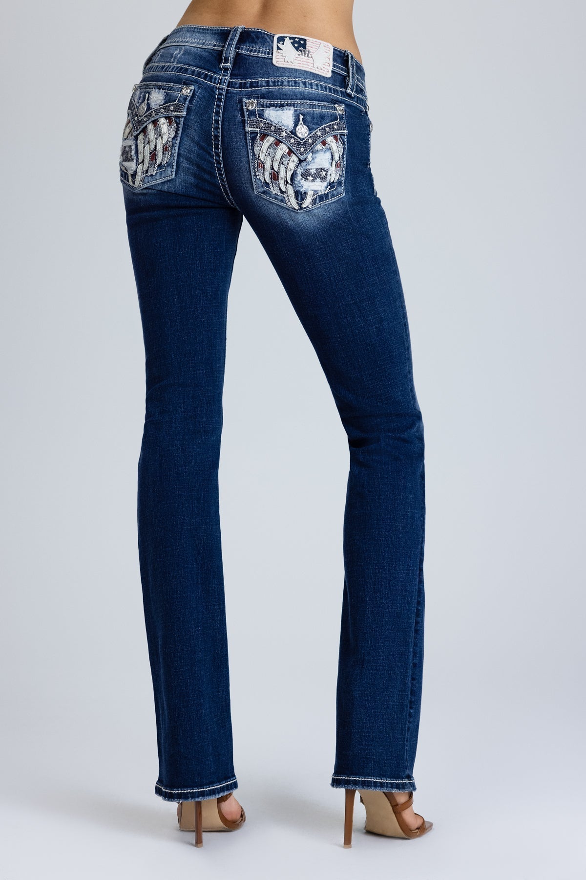 Trinity Wing Bootcut Jeans