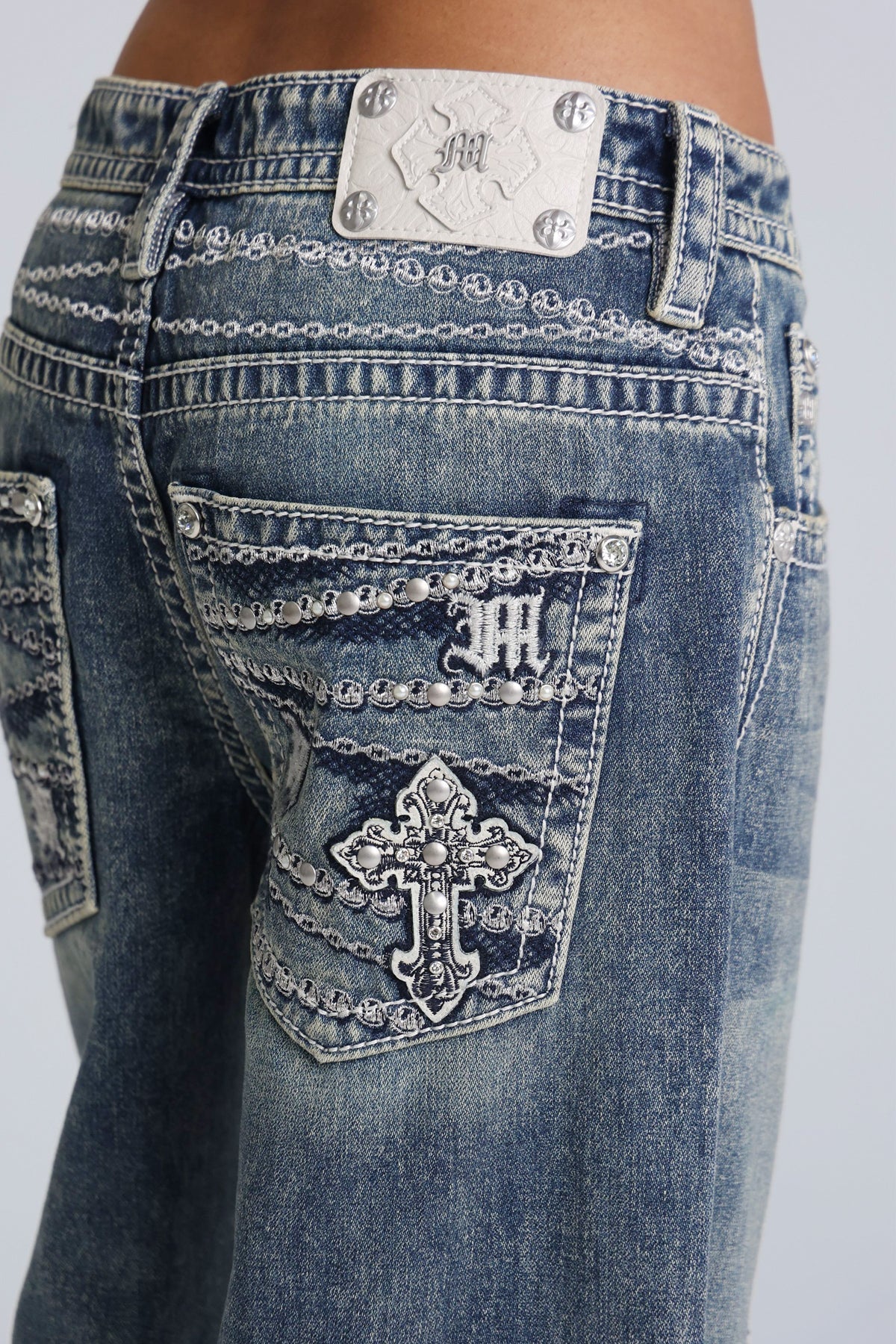 Chamber Low Rise Baggy Jeans