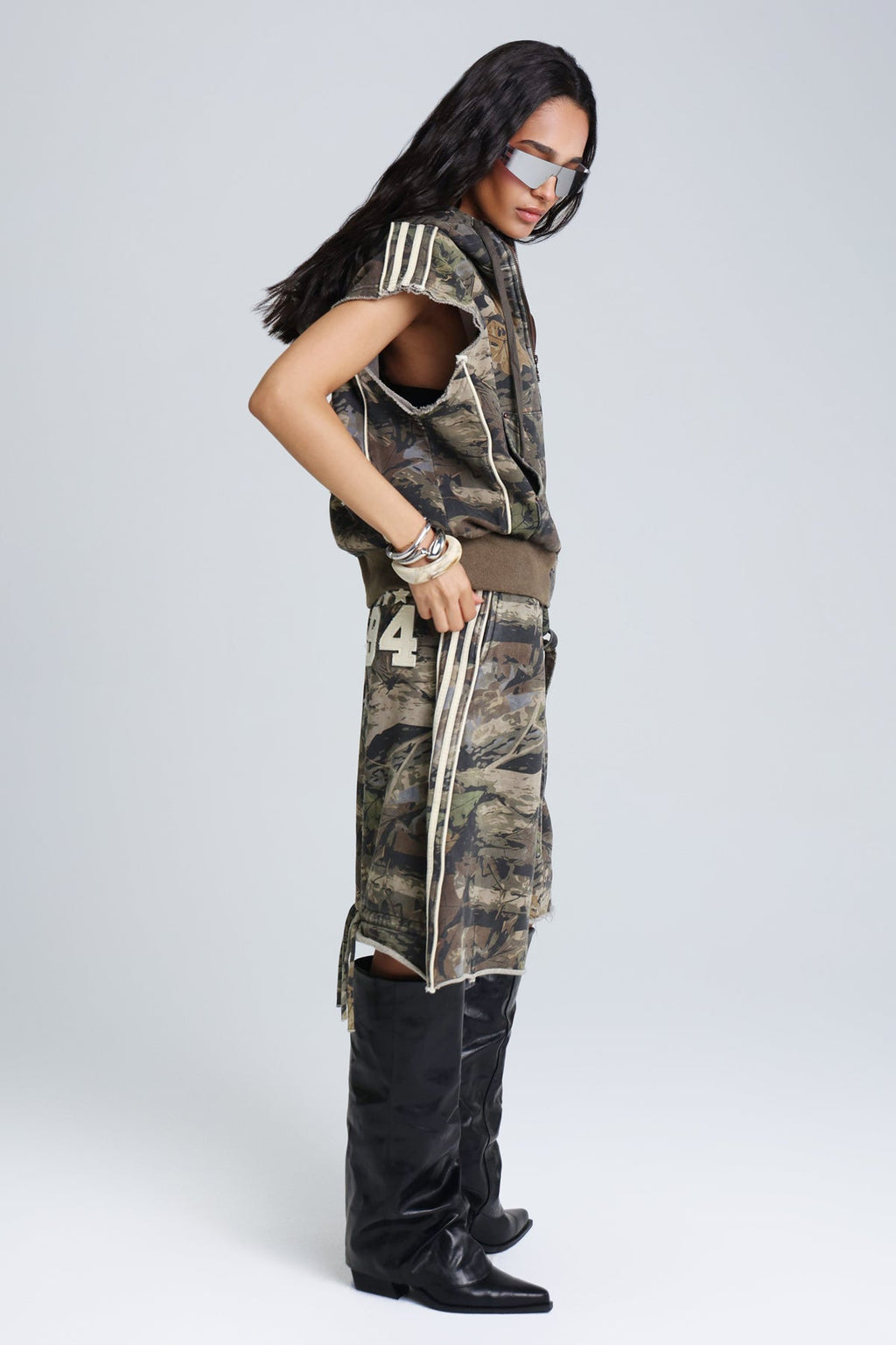 Manhunt Camo Baggy Shorts