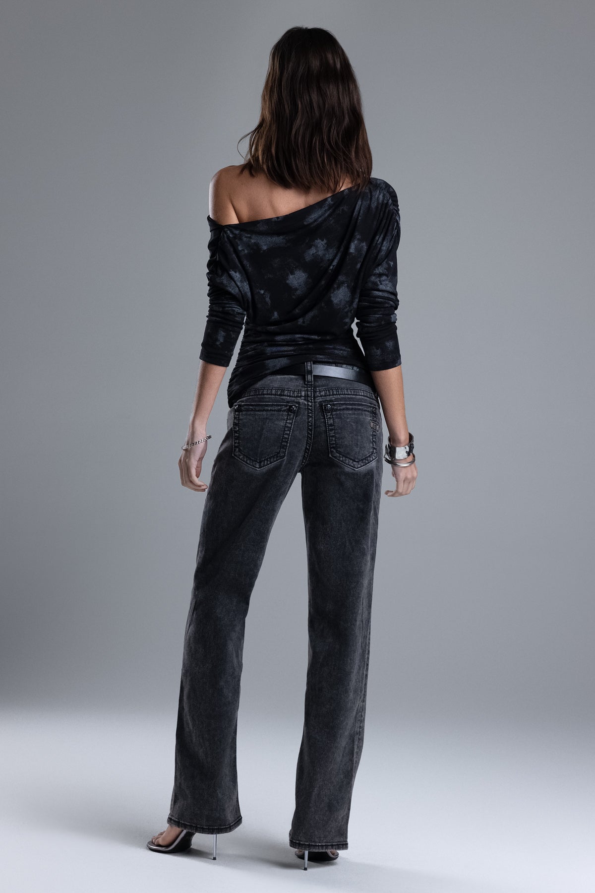 Whitney Low Rise Wide Leg Jeans