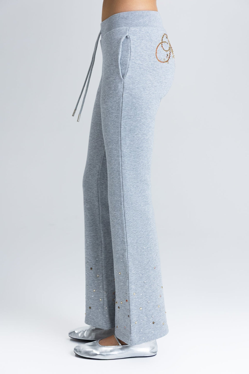 Strobe Rhinestone Sweatpants
