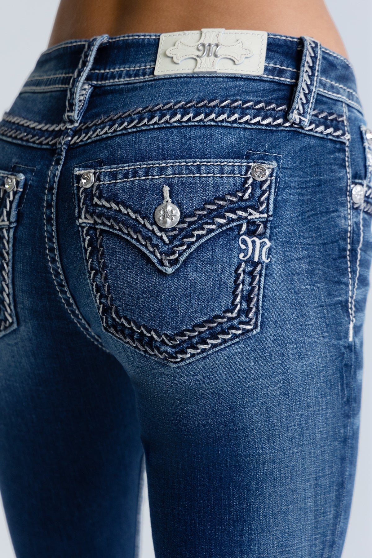 Caroline Stitched Bootcut Jeans