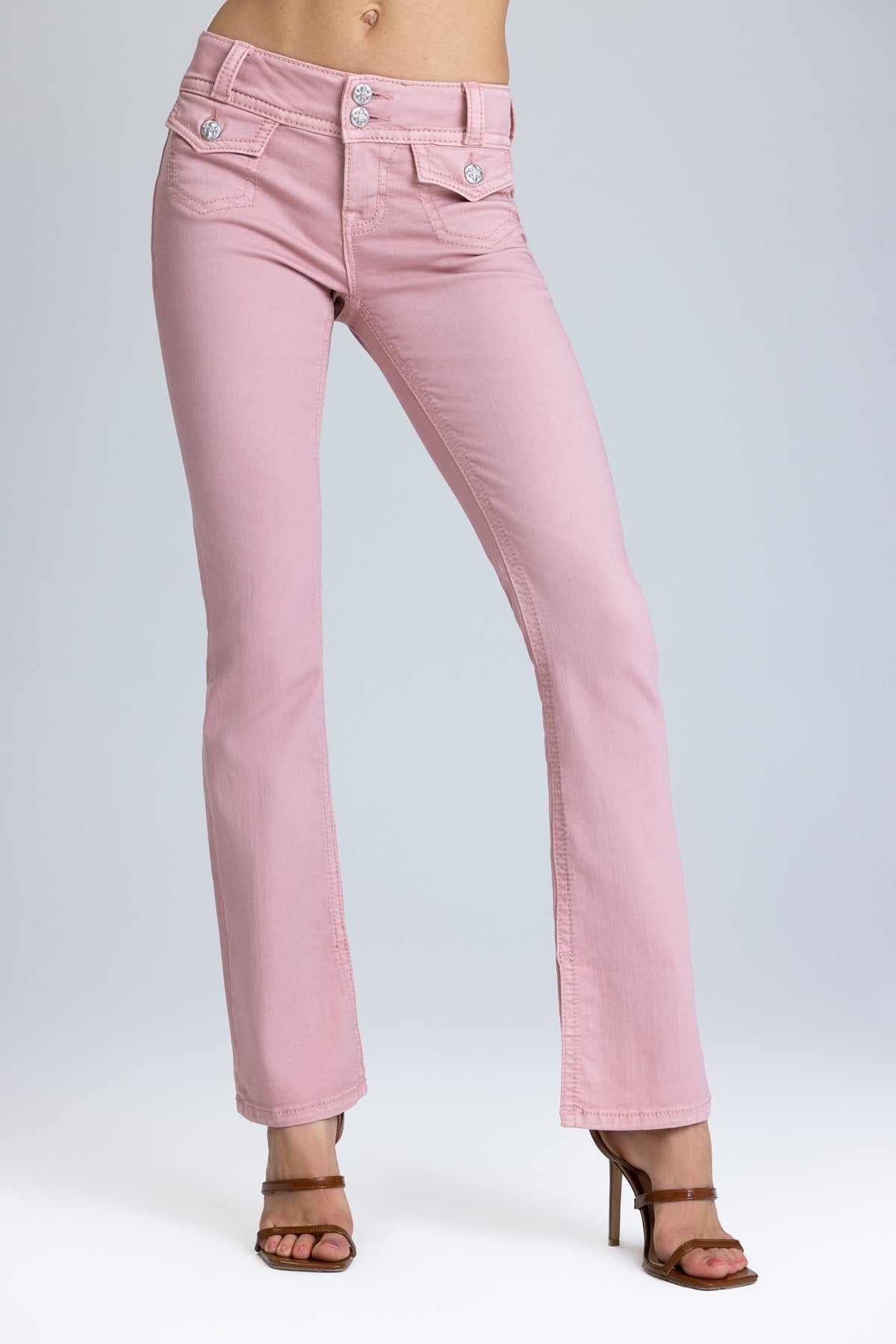 Heavenly Cerise Bootcut Jeans