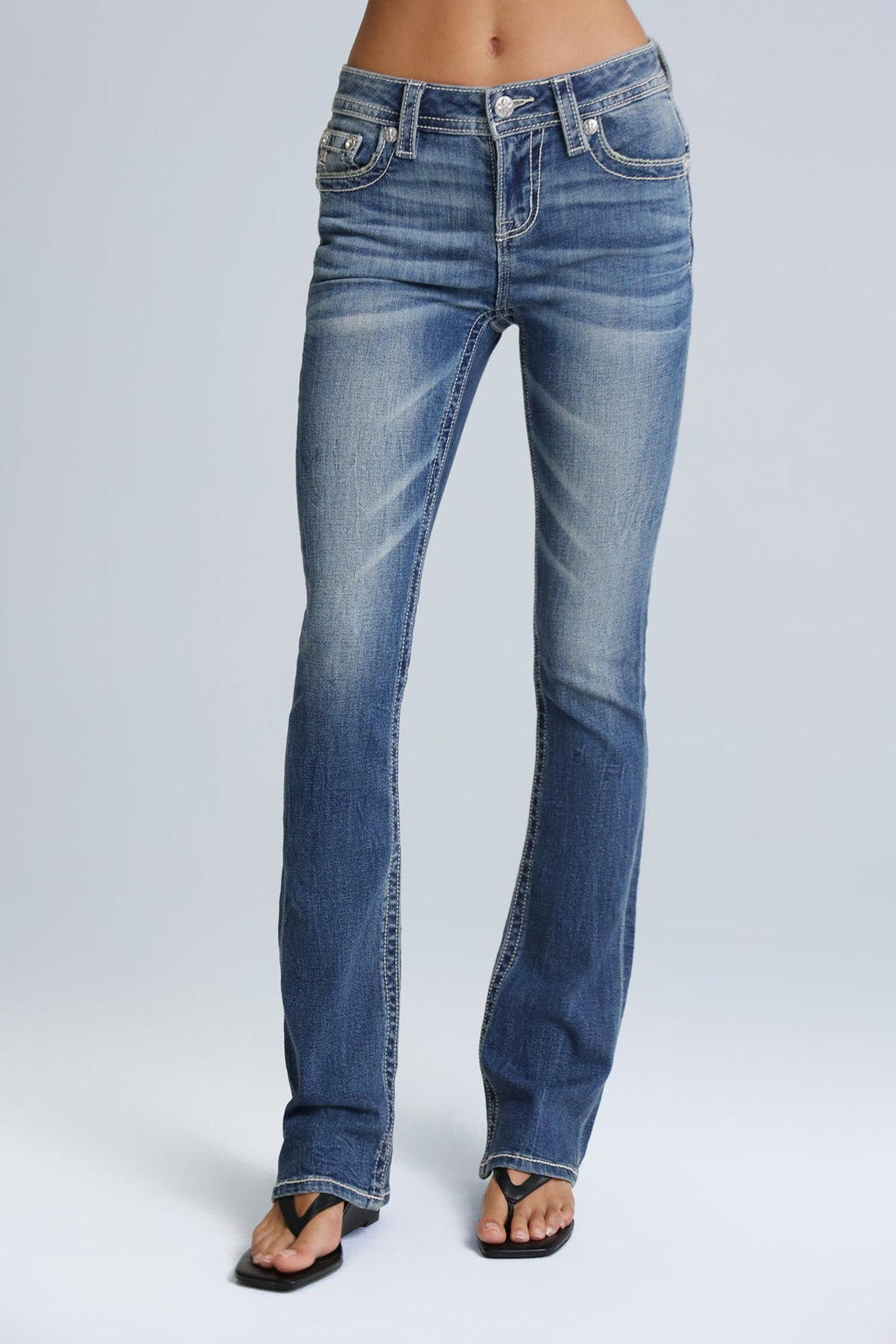 Spangled Bootcut Jeans
