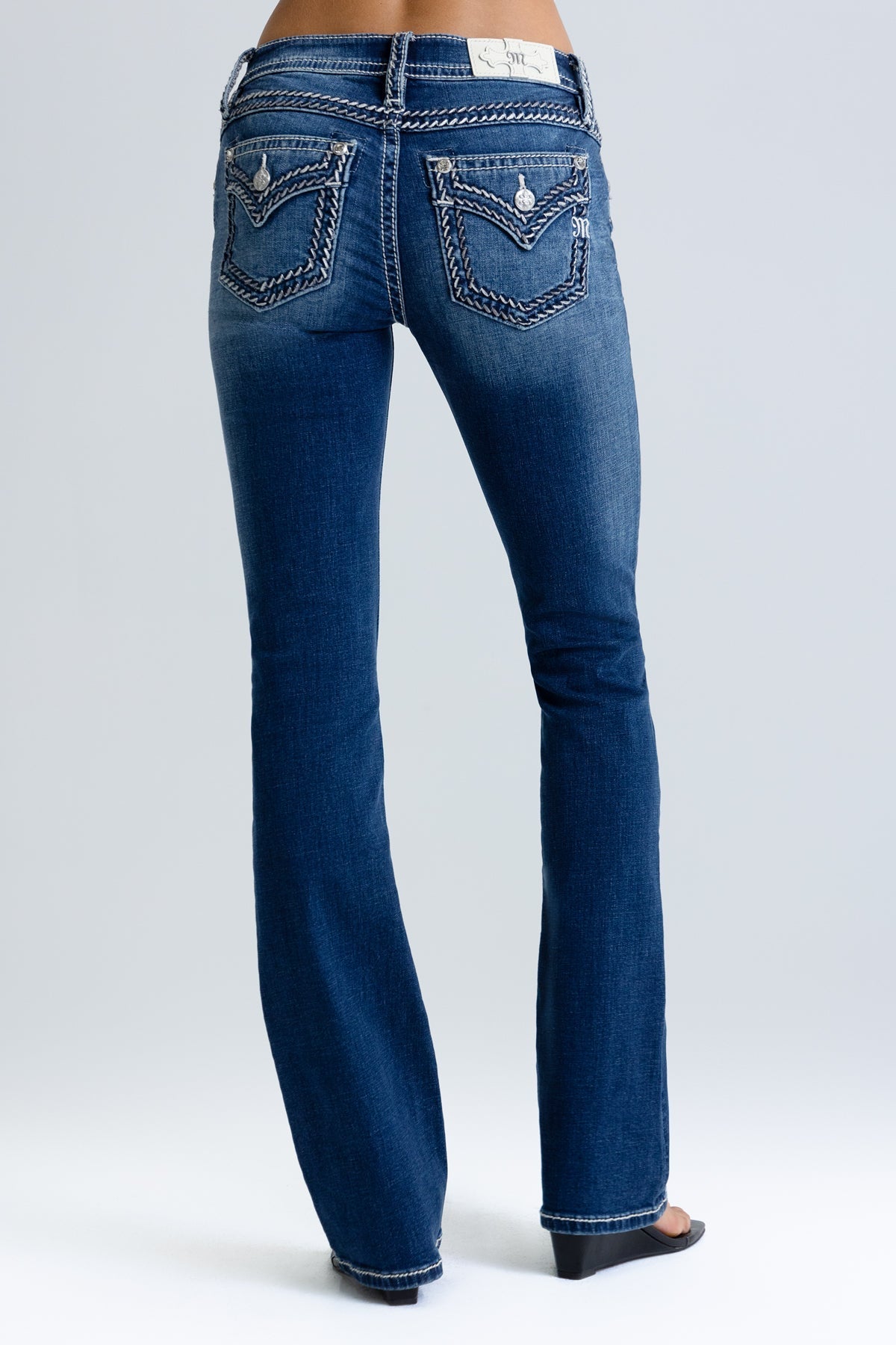 Caroline Stitched Bootcut Jeans