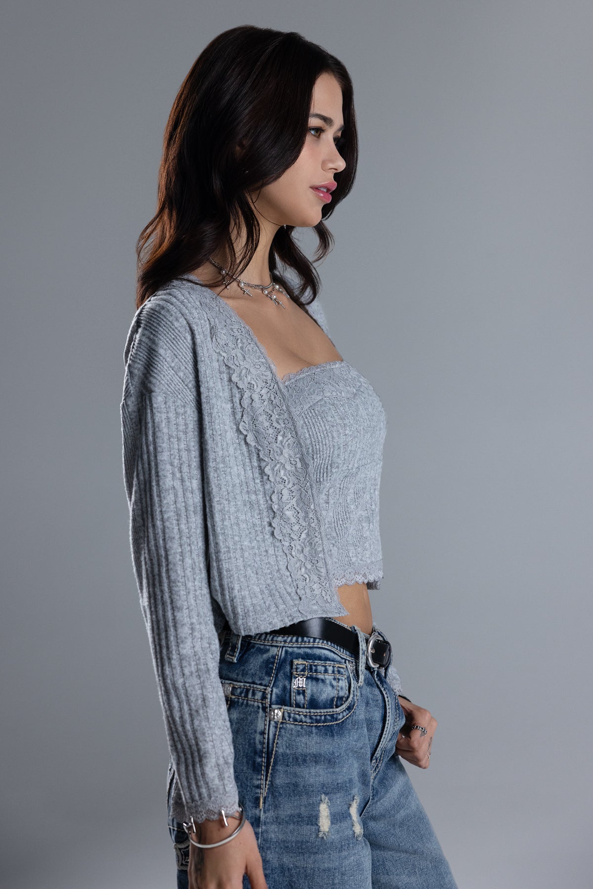 Mirza Cardigan Set