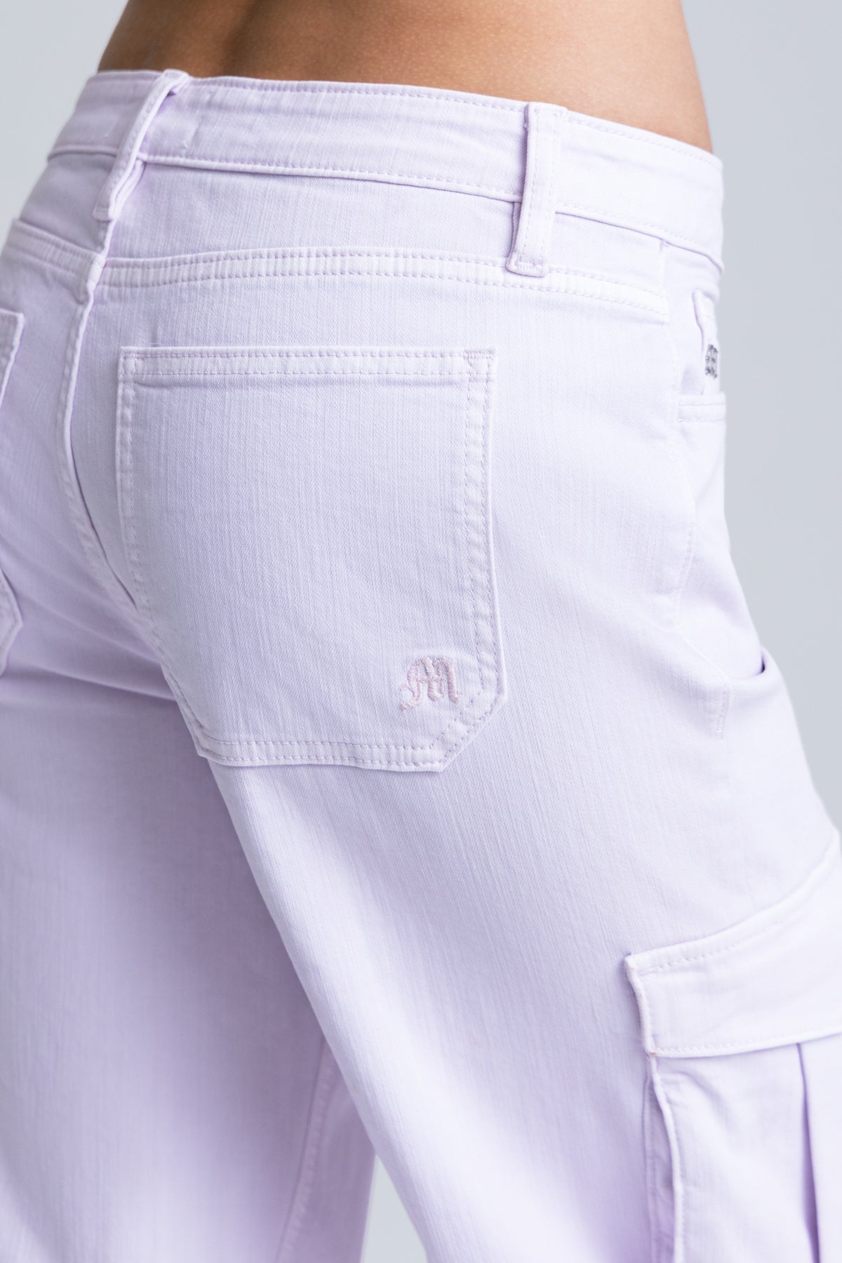 Lilac Cargo Wide Leg