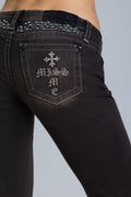 Gabbriette Low Rise Bootcut Jeans