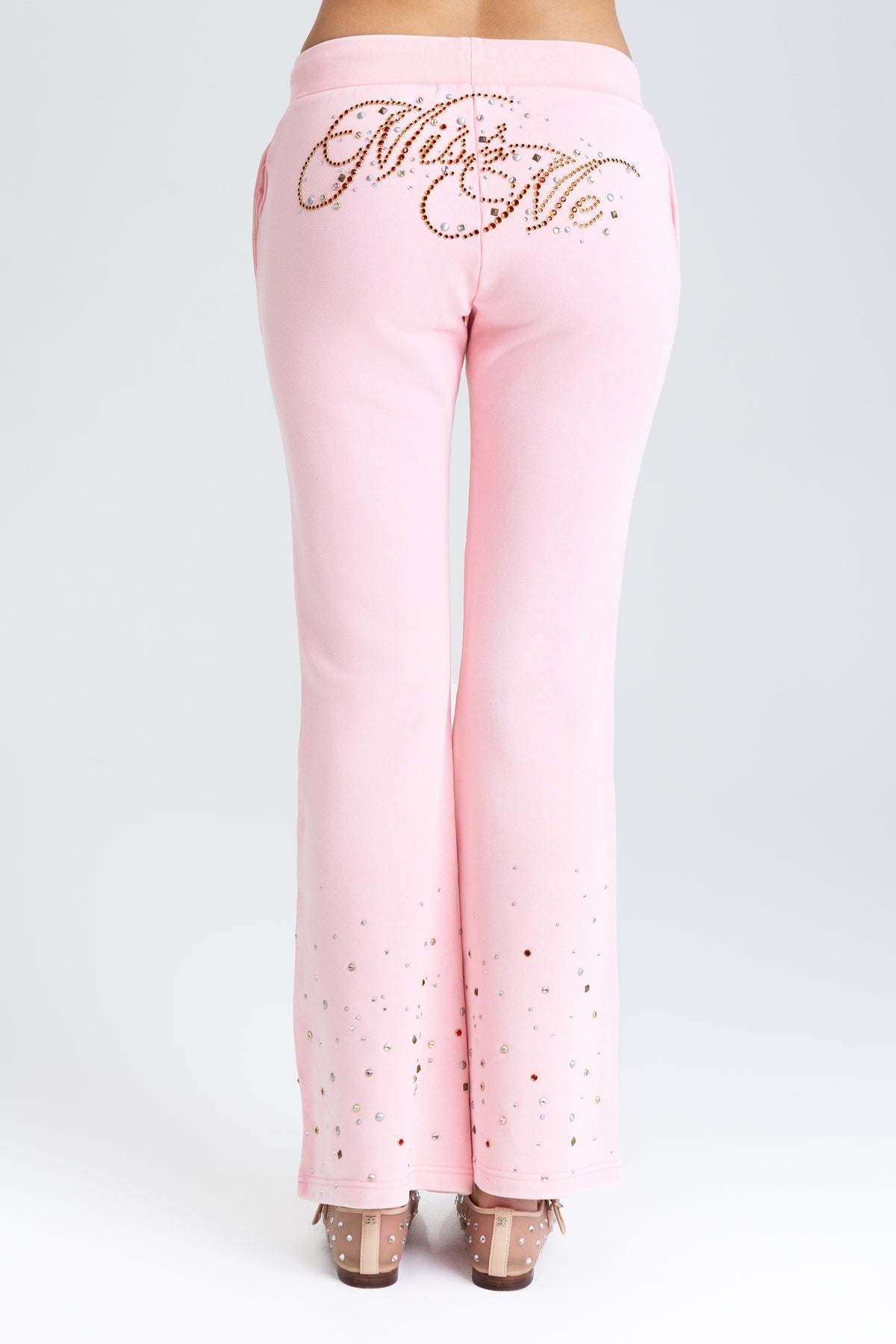 Strobe Rhinestone Sweatpants