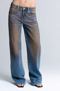 Hudson Wide Leg Jeans