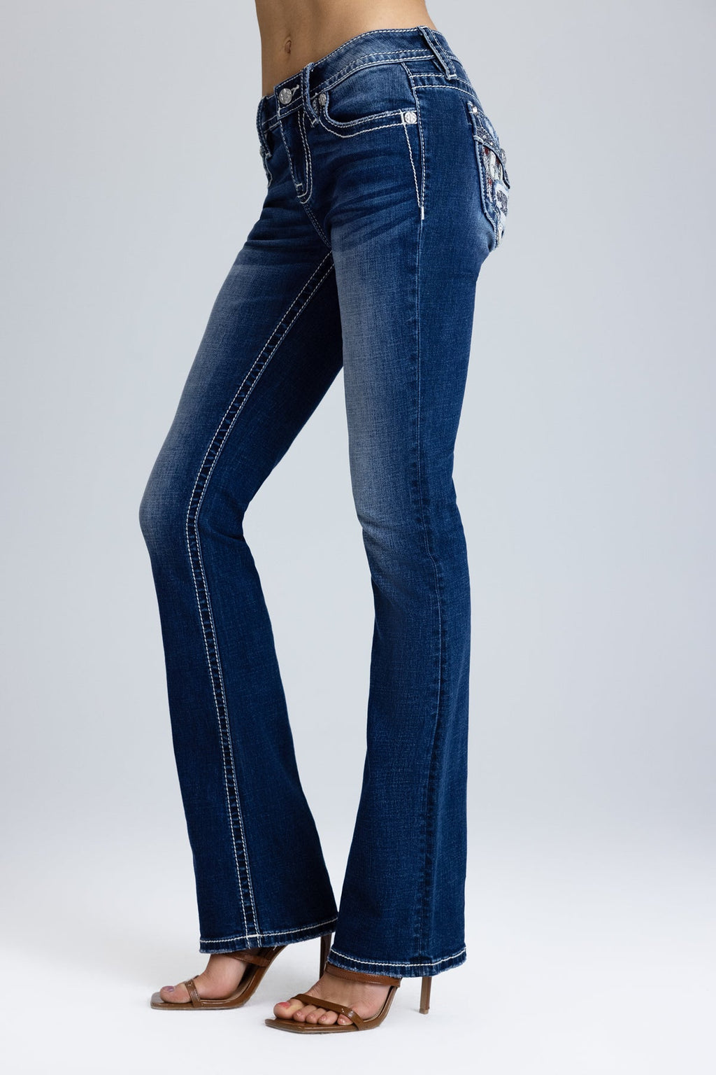 Trinity Wing Bootcut Jeans