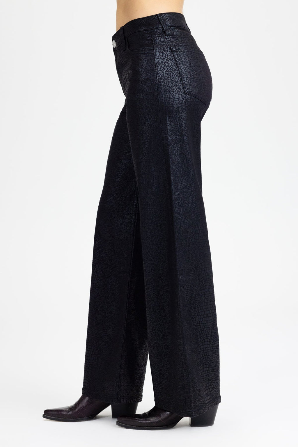 Pia Python Wide Leg