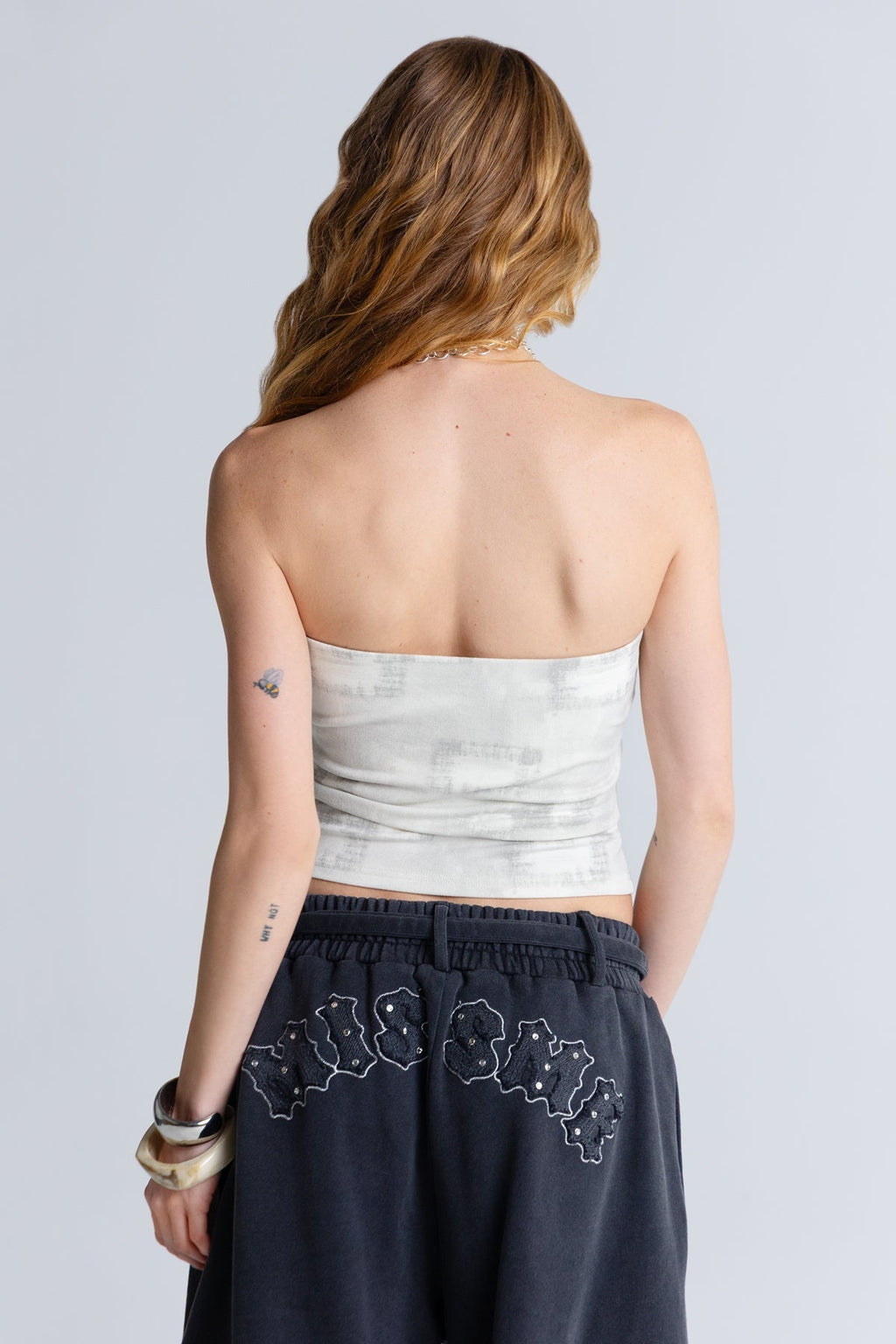 Hex Graphic Tube Top