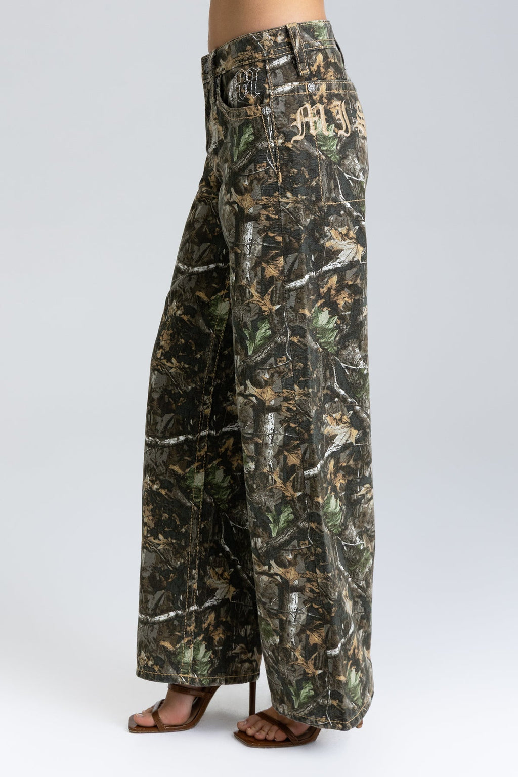 Overdrive Camo Baggy Jeans
