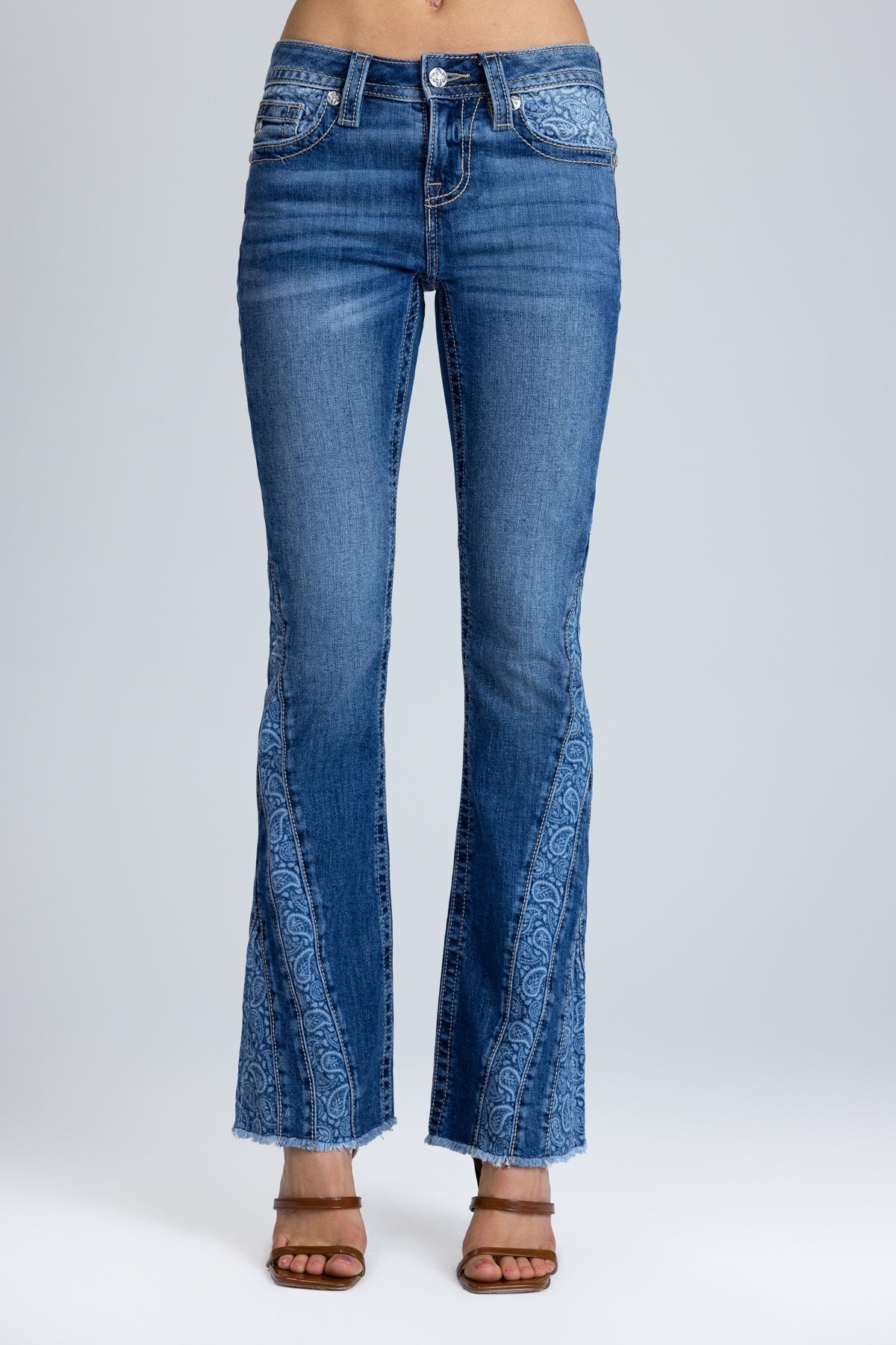 Monica Slit Bootcut Jeans