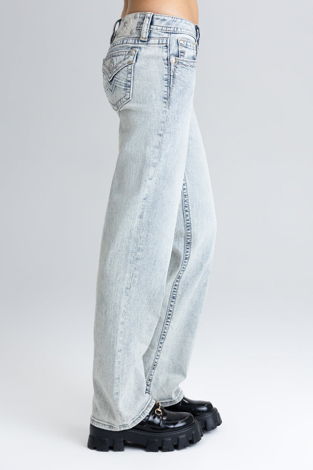 Aliyah Low Rise Slim Wide
