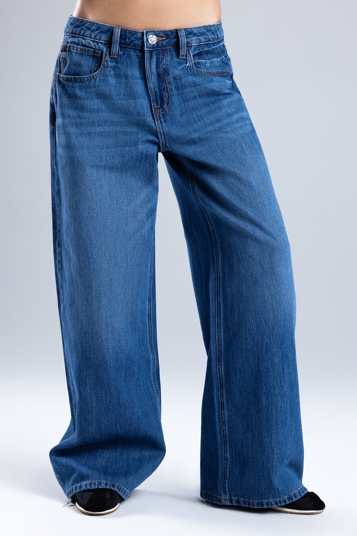 Dion Low Rise Palazzo Jeans