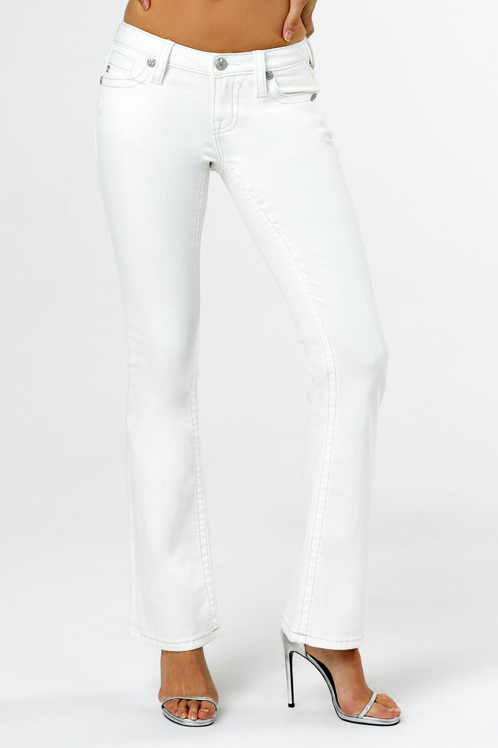 Gabbriette Low Rise Bootcut Jeans