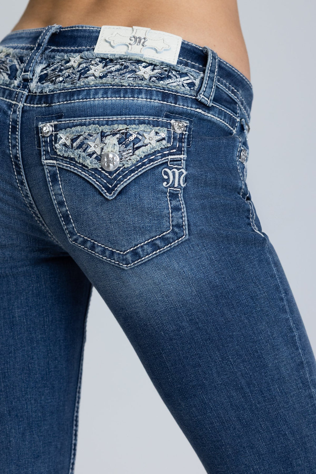 Starlit Low Rise Bootcut Jeans