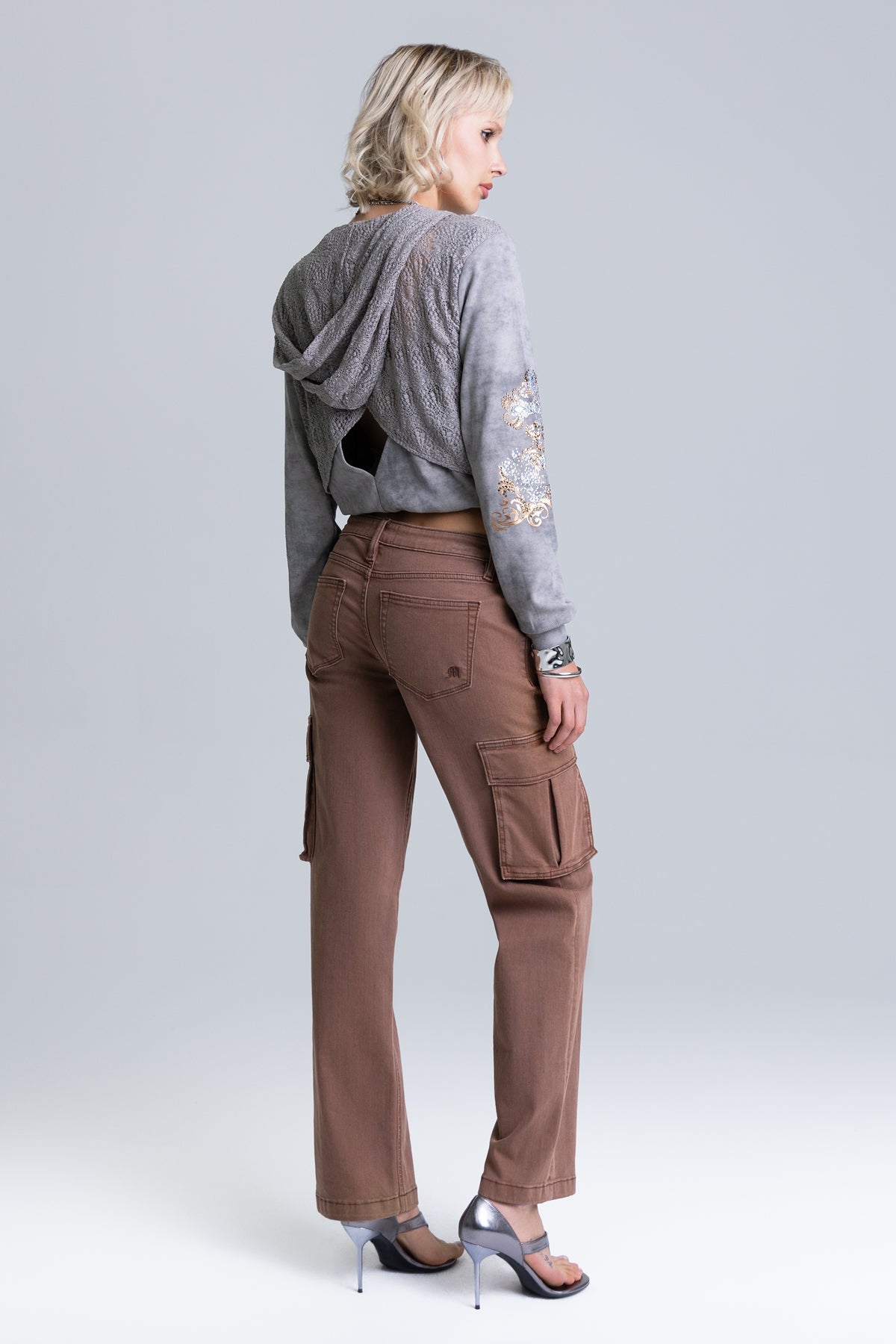 Fawn Low Rise Cargo Slim Wide