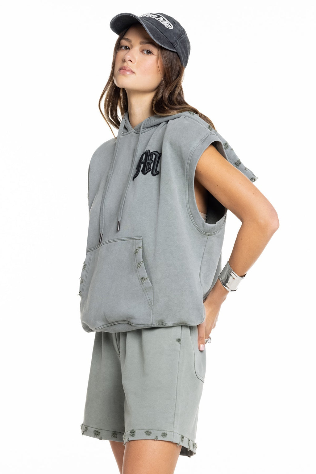 Aubrie Sleeveless Hoodie